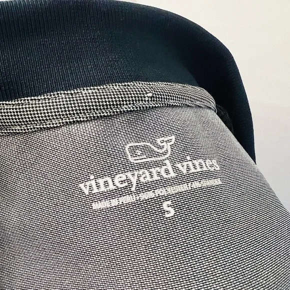 Vineyard Vines Short-Sleeve Pique Polo Size Small EUC blue golf style - Picture 10 of 12